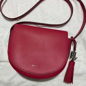 Pink Ralph Lauren Crossbody Bag